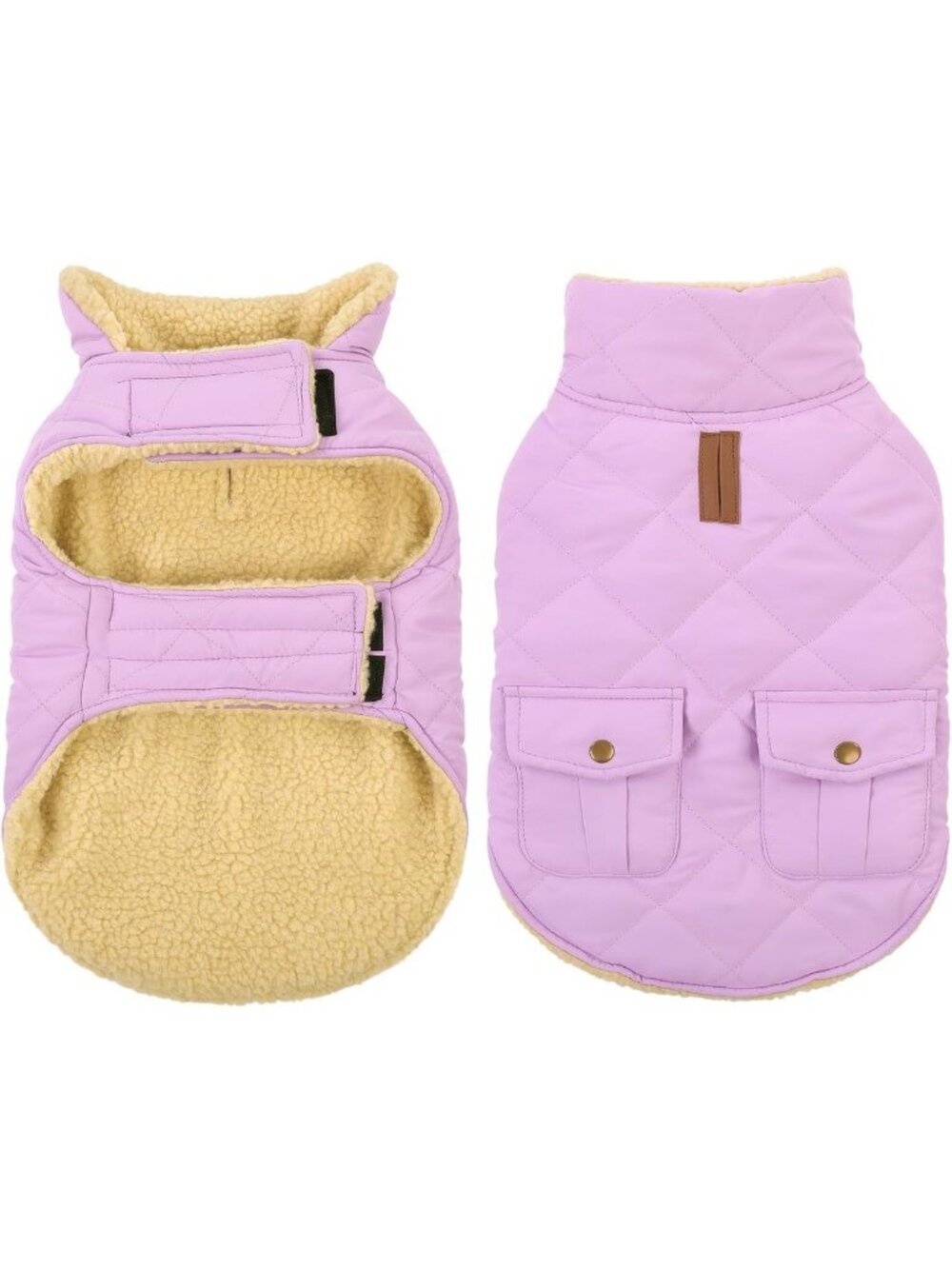 Cozy Thick Quilted Winter Dog Coat - Warm Puffer Vest for Small Dogs